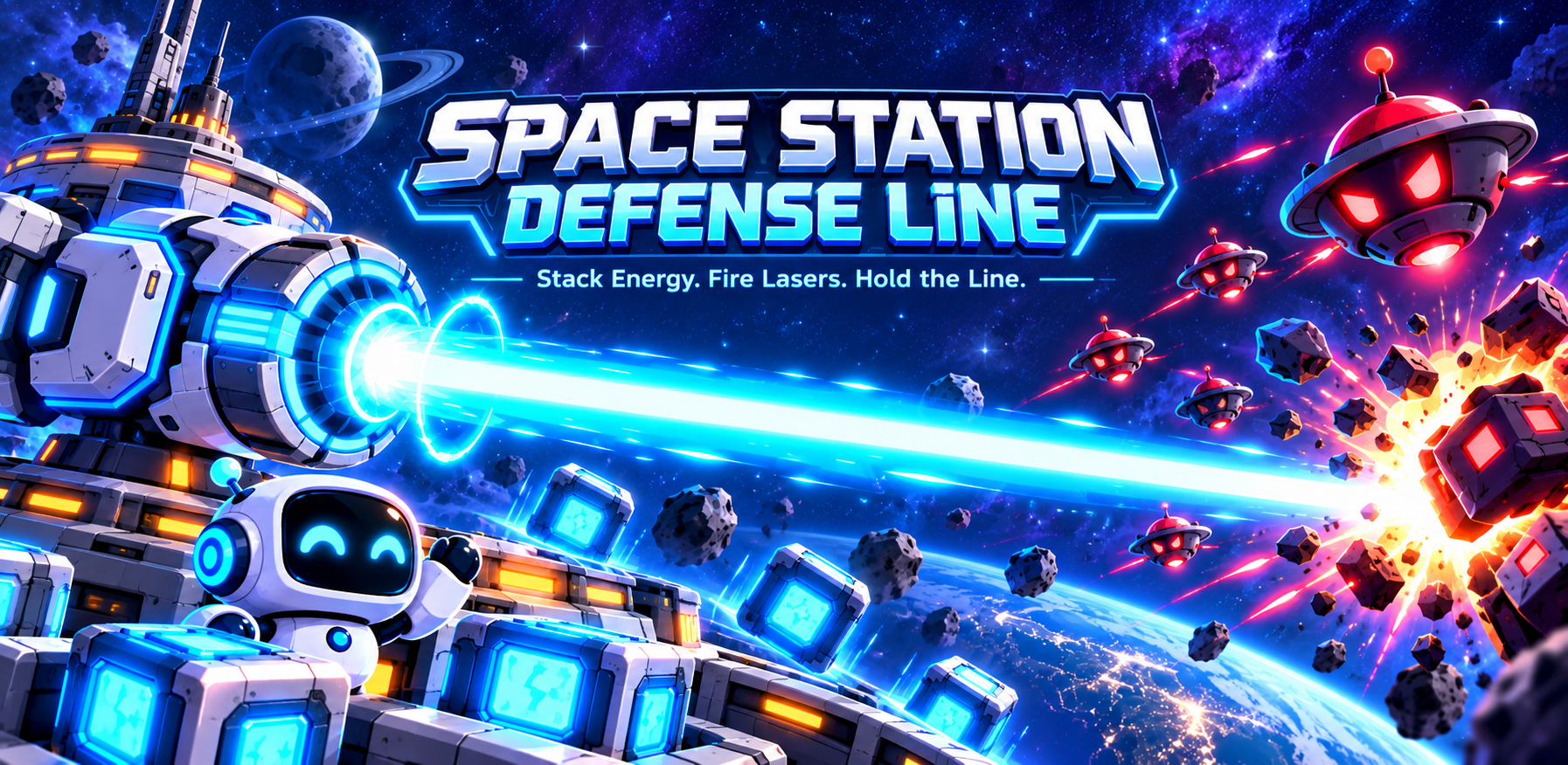 Space Station Defense Line cover